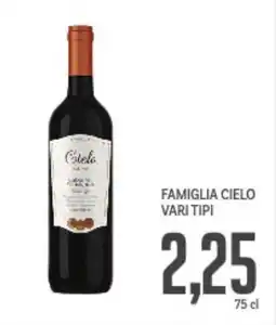 Supermercati Piccolo Famiglia cielo vari tipi offerta