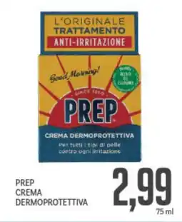 Supermercati Piccolo Prep crema dermoprotettiva offerta