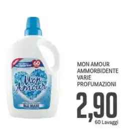 Supermercati Piccolo Mon amour ammorbidente varie profumazioni offerta