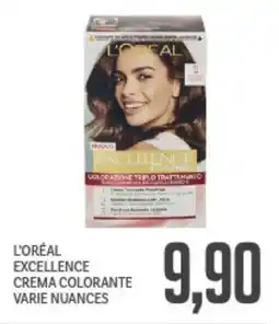 Supermercati Piccolo L'oréal excellence crema colorante varie nuances offerta