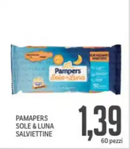 Supermercati Piccolo Pamapers sole & luna salviettine offerta