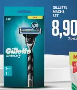 Supermercati Piccolo Gillette mach3 set offerta