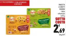 Conad Pancetta a cubetti NEGRONI offerta