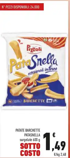 Conad Patate barchette PATASNELLA offerta