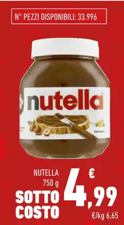 Conad Nutella offerta