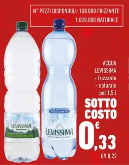 Conad Acqua LEVISSIMA offerta