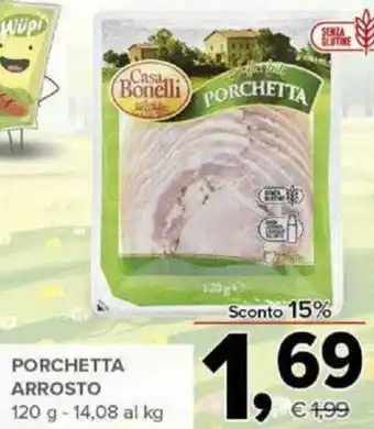 Todis Porchetta Arrosto 120g offerta