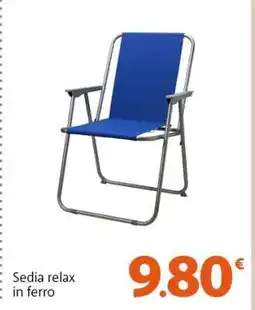 Famila Sedia relax in ferro offerta