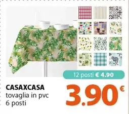 Famila CASAXCASA tovaglia in pvc 6 posti offerta