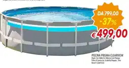 Famila PISCINA PRISMA CLEARVIEW offerta