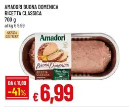 Famila AMADORI BUONA DOMENICA RICETTA CLASSICA offerta