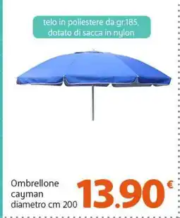 Famila Ombrellone cayman diametro cm 200 offerta