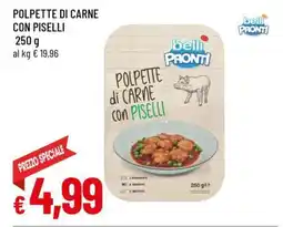 Famila POLPETTE DI CARNE CON PISELLI offerta