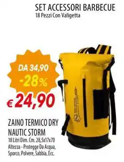 Famila Zaino Termico Dry Nautic Storm offerta