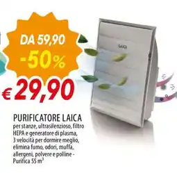 Famila PURIFICATORE LAICA offerta