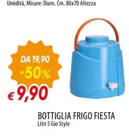 Famila BOTTIGLIA FRIGO FIESTA offerta