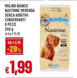 Famila MULINO BIANCO NASTRINE MERENDA offerta