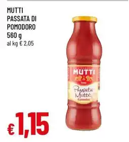 Famila MUTTI passata di pomodoro offerta