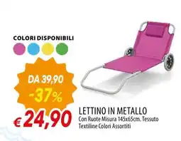 Famila LETTINO IN METALLO offerta