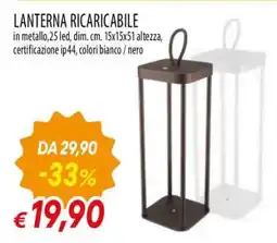 Famila LANTERNA RICARICABILE offerta