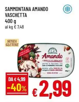 Famila SAMMONTANA AMANDO VASCHETTA offerta