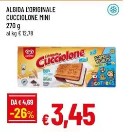 Famila ALGIDA L'ORIGINALE CUCCIOLONE MINI offerta