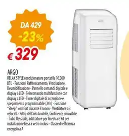 Famila ARGO offerta