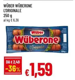 Famila Wüber Wüberone L'Originale offerta