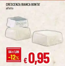 Famila Cresenza Bianca Bontà offerta