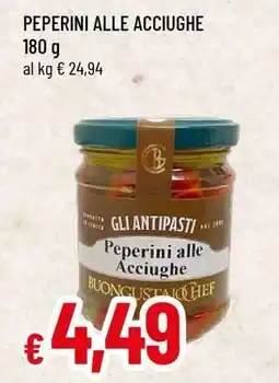 Famila Peperini alle Acciughe offerta