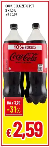 Famila COCA-COLA ZERO PET offerta