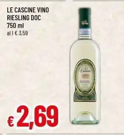 Famila LE CASCINE VINO RIESLING DOC offerta