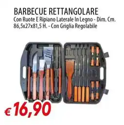 Famila BARBECUE RETTANGOLARE offerta