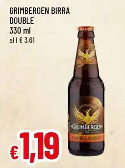 Famila GRIMBERGEN BIRRA DOUBLE offerta
