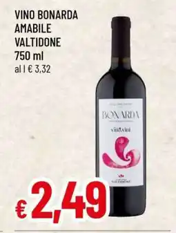 Famila VINO BONARDA AMABILE VALTIDONE offerta
