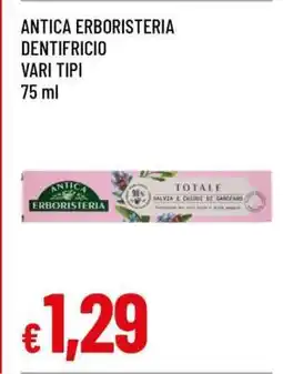 Famila ANTICA ERBORISTERIA DENTIFRICIO offerta