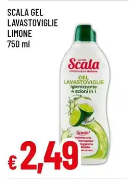 Famila SCALA GEL LAVASTOVIGLIE LIMONE offerta