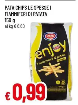 Famila PATA CHIPS LE SPESSE I FIAMMIFERI DI PATATA offerta