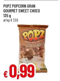 Famila POPZ POPCORN GRAN GOURMET SWEET CHOCO offerta