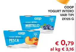 Coop COOP YOGURT INTERO offerta