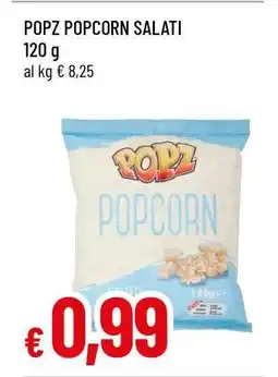 Famila POPZ POPCORN SALATI offerta