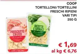 Coop COOP Tortelloni/Tortellini offerta