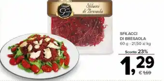 Todis Sfilacci Di Bresaola 60g offerta