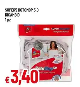 Famila SUPER5 ROTOMOP 5.0 RICAMBIO offerta