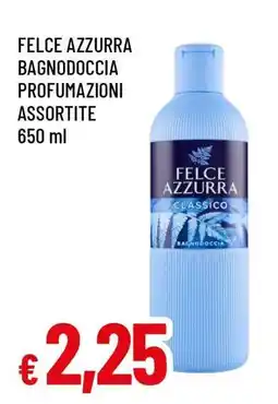 Famila FELCE AZZURRA BAGNODOCCIA PROFUMAZIONI ASSORTITE 650 ml offerta