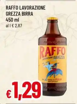 Famila RAFFO LAVORAZIONE GREZZA BIRRA offerta