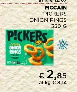 Coop MCCAIN PICKERS ONION RINGS 350 G offerta