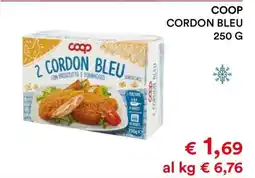 Coop COOP CORDON BLEU 250 G offerta
