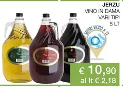 Coop JERZU VINO IN DAMA offerta
