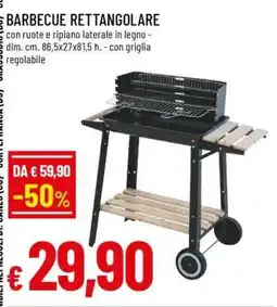 Famila BARBECUE RETTANGOLARE offerta